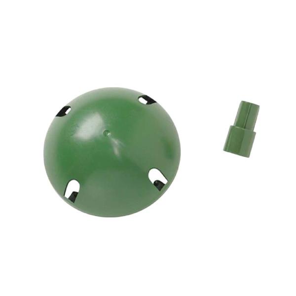 鳥よけネットサポート 5個パック (支柱用アタッチメント付) ハトよけ カラスよけ 防鳥 第一ビニー...