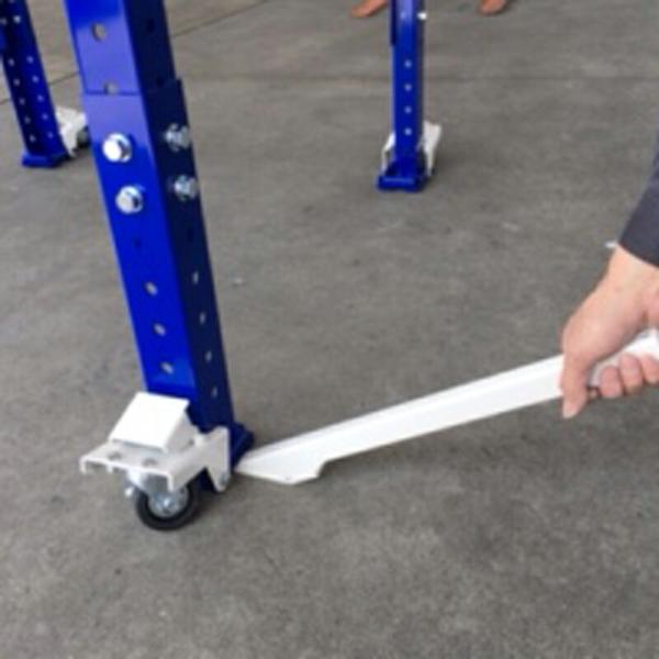 オプション部品 4個入り フレコンサポート FSS-1100 用 移動用キャスター ワンタッチ強力型...