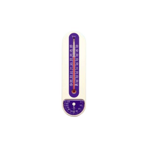 温湿度計 サーモ500 ( ブルー/ブラウン) アイシー 金TD