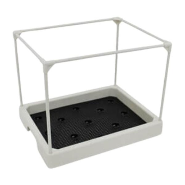 daim 多肉マンション オフホワイト 幅35cm×奥行き27cm×高さ28cm 園芸系ユーチューバ...