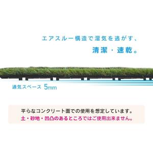 daim 人工芝用 下敷き エアスルー パネル...の詳細画像3