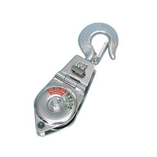 シンプル型ブロック シンプルスナッチ ベアリング入り SS100-B 車径100mm スリーエッチ ...