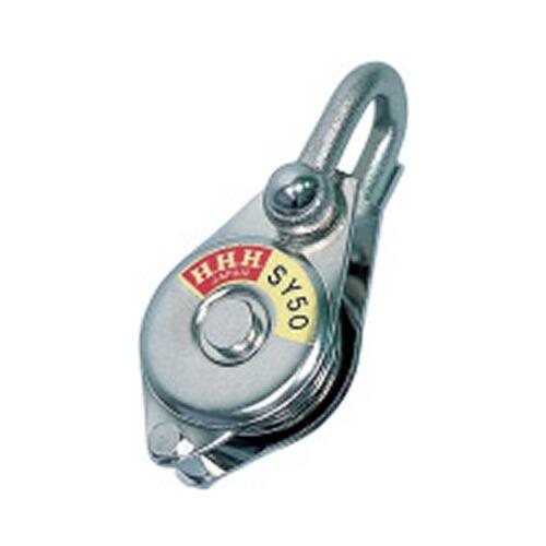 シンプル型ブロック シンプルヤーディング ベアリング入り SY100 車径100mm スリーエッチ ...