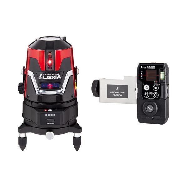 レーザーロボ LEXIA 自動追尾回転台 受光器セット LEXIA 51 レッド 69740 レクシ...