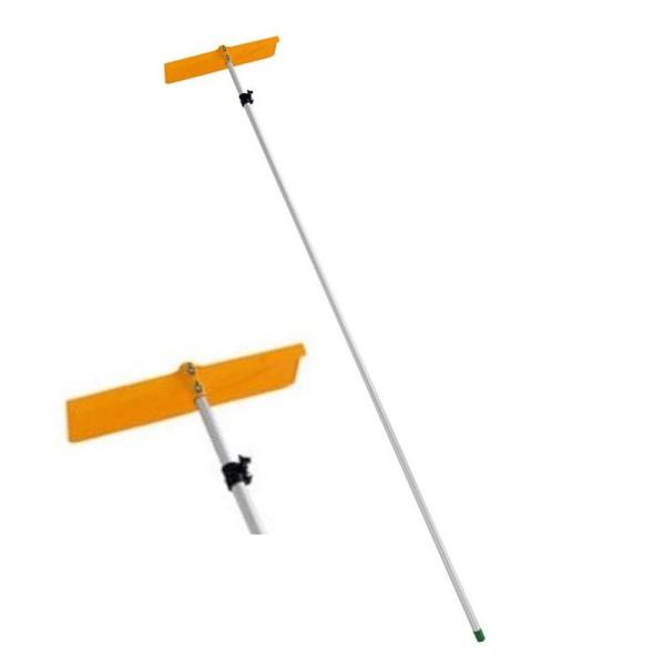 プラスチック雪落とし アルミパイプ伸縮ロック式(組立式) 浅野木工所 24030 屋根 雪かき 除雪...