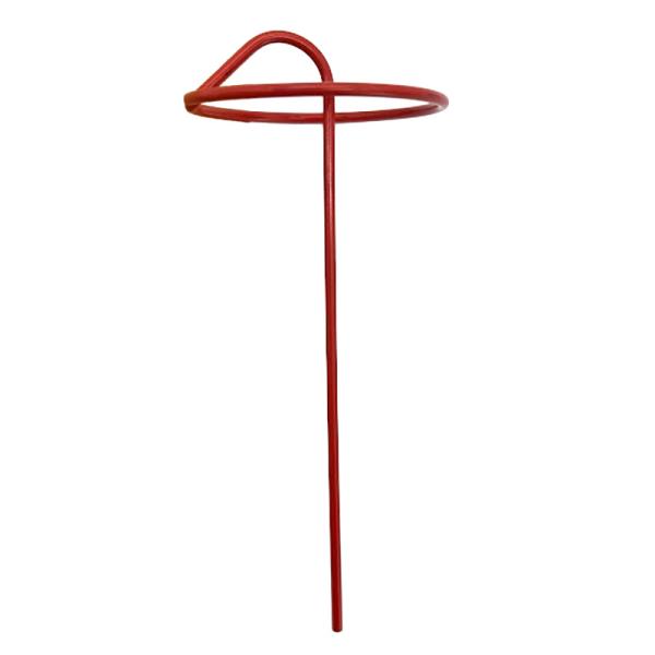 マルチ押さえ 赤 1000本 3.0×15cm マルチ 不織布 押さえ 畑 農業 農園 農家 園芸 ...