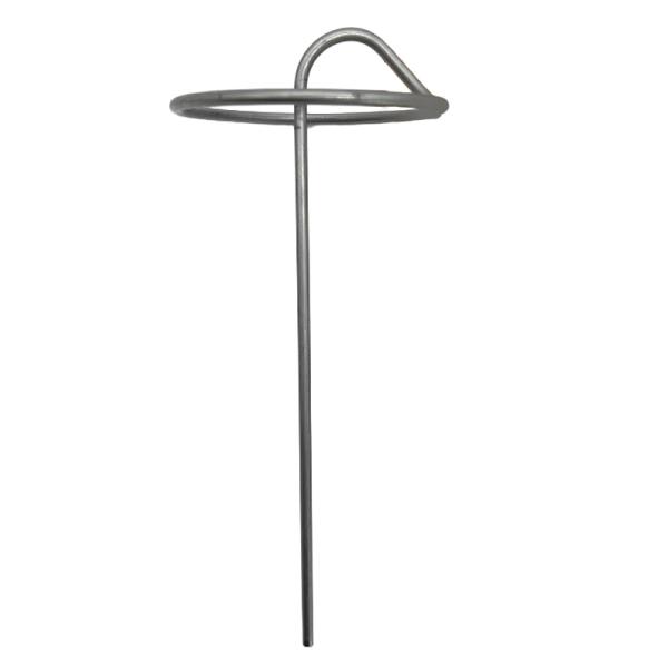 マルチ押さえ ワイヤー 白 1000本 3.0×15cm マルチ 不織布 押さえ 畑 農業 農園 農...