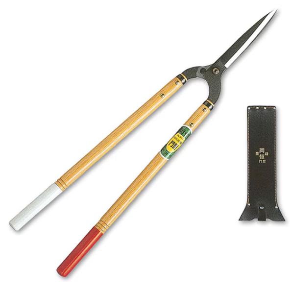 岡恒 No.214 刈込鋏 60門型 全長765mm 刃長175mm 重量1160g 刈込ばさみ 園...