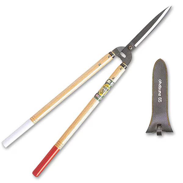 岡恒 No.230 刈込鋏 65型 全長780mm 刃長200mm 重量1150g 刈込ばさみ 園芸...