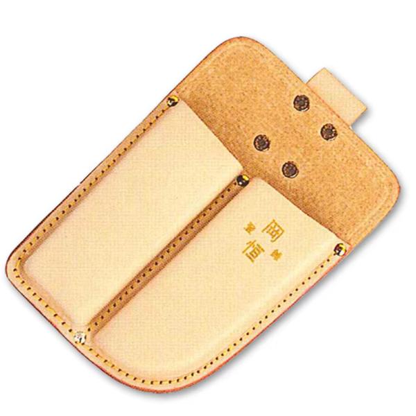 岡恒 剪定皮サック No.109 はさみ 鋏 ハサミ 剪定鋏 鋸 折込ブランカ 兼用 のこぎり サッ...