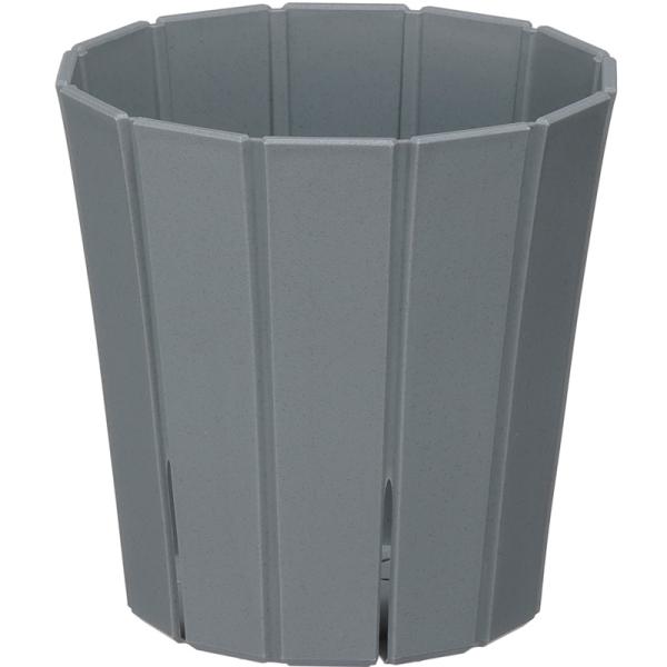 20個 スリットオアシス 10号 ダークグレー φ300×H304mm 14L 鉢 観葉植物 インテ...