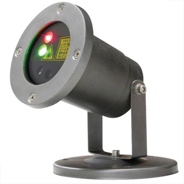 イルミネーションレーザーライト DE-004R リモコン付き DAISHIN LED 防雨構造 三冨...
