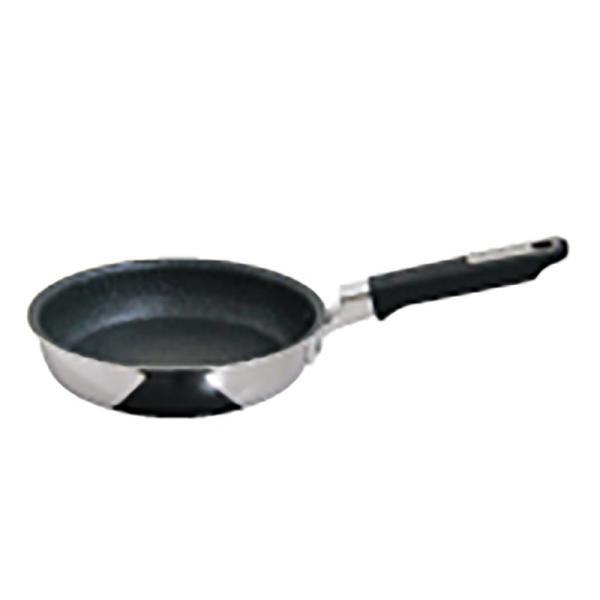 クワトロプラス IH フライパン 18cm IH対応 テフロン 日本製 ウルシヤマ金属 金TD