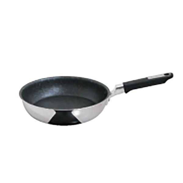 クワトロプラス IH フライパン 22cm IH対応 テフロン 日本製 ウルシヤマ金属 金TD