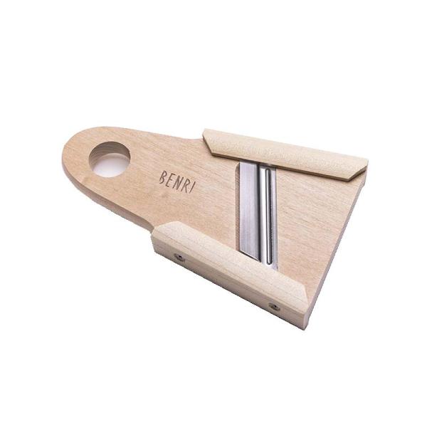 ちょっとスライス 輪切り スライサー カッター 木製 木柄 ステンレス 日本製 03005 小柳産業...