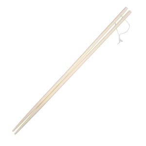 菜箸 33cm ヒモ付 菜ばし さいばし 箸 木製 19003 小柳産業 H