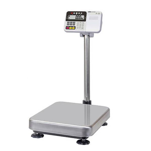 個人宅配送不可 A&amp;D 防塵・防水 デジタル台はかり 60kg 内蔵プリンタ付 HW60KCP (検...