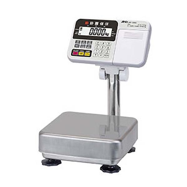 個人宅配送不可 A&amp;D 防塵・防水 デジタル台はかり 内蔵プリンタ付 3/6/15kg HV15KC...