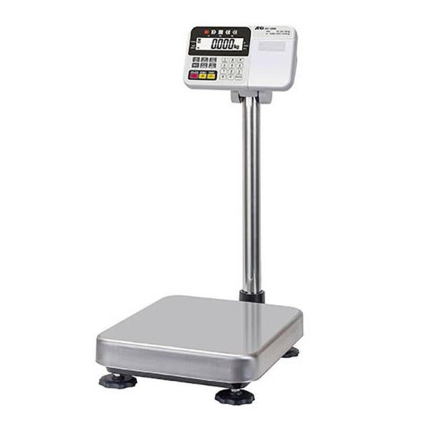 個人宅配送不可 A&amp;D 防塵・防水 デジタル台はかり 内蔵プリンタ付 15/30/60kg HV60...
