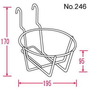 ラテス用フラワーエンゼル POT型 茶色 No...の詳細画像2