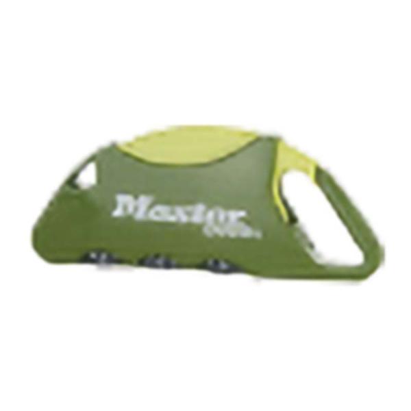 マスターロック カラビナ型 ナンバー可変式ロック グリーン 1555JADGRN バックパックロック...