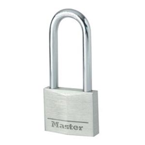 マスターロック アルミボディ シリンダー式南京錠 9140JADLH シルバー シリンダー式 南京錠 Master Lock アMD｜plusys