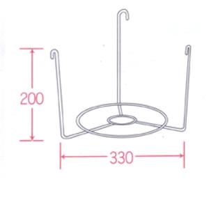 DXボールプランタースタンド用 鉢皿ホルダー ...の詳細画像1
