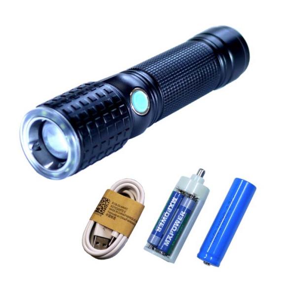 CREE XM-L T6 充電式 サーチライト ＆ トーチランタン 充電セット SK-7323 LE...
