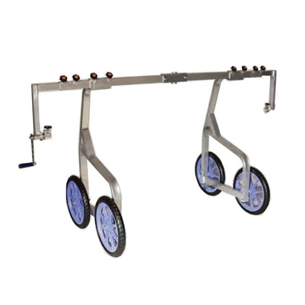 ハラックス ヨコ助 フィルムくり出し台車 巻取り用ハンドル付 YK-2300 防J 個人宅配送不可 ...