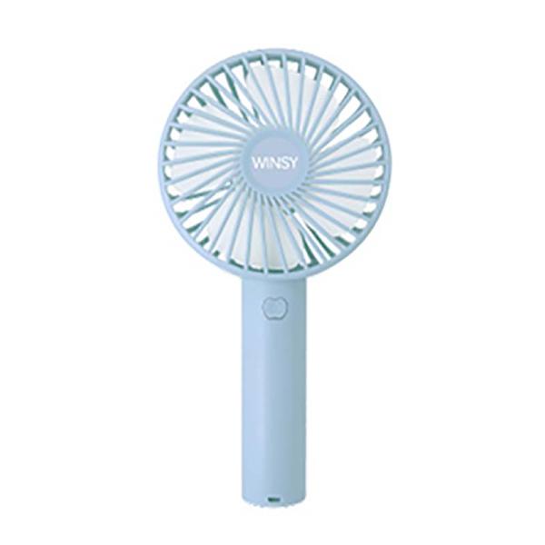 USB ハンディ扇風機 ウィンジー ブルー 2WAY USB充電式 扇風機 熱中症対策 猛暑対策 冷...