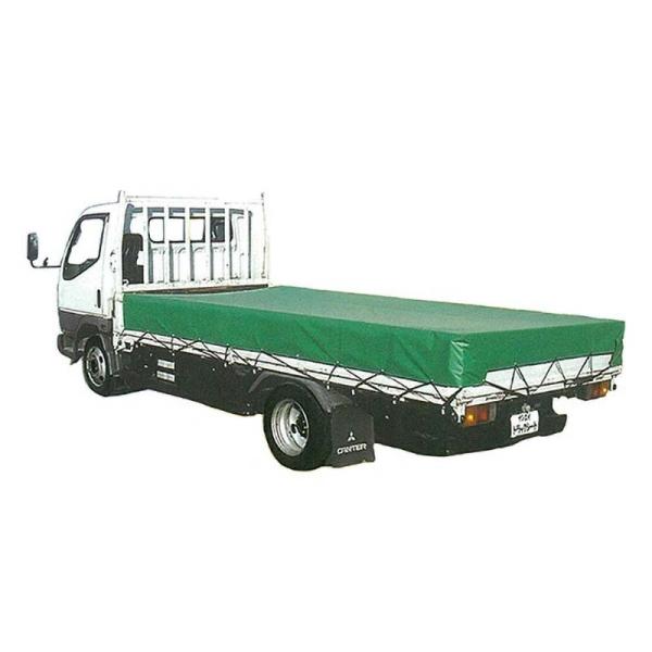 トラックシート TS-40 KL 2.60×4.45m エステル帆布 軽トラック シート 南栄工業 ...