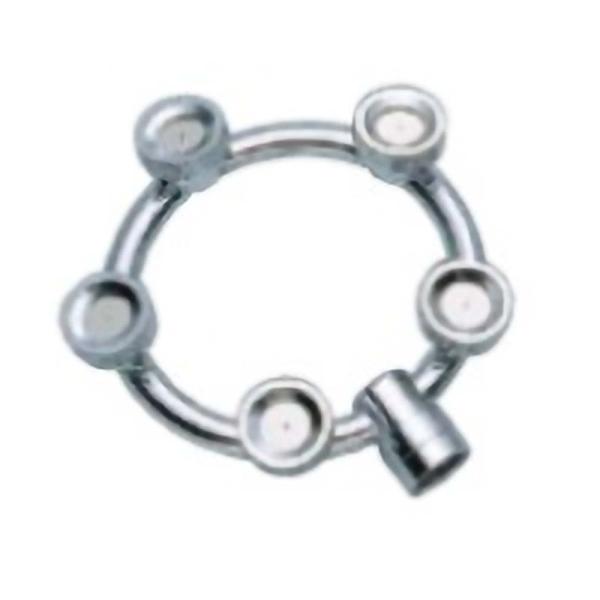 替板 環状 噴口 5頭口 大 G1/4 450088240 コーンタイプ ノズル 麻場 防J 代引不...