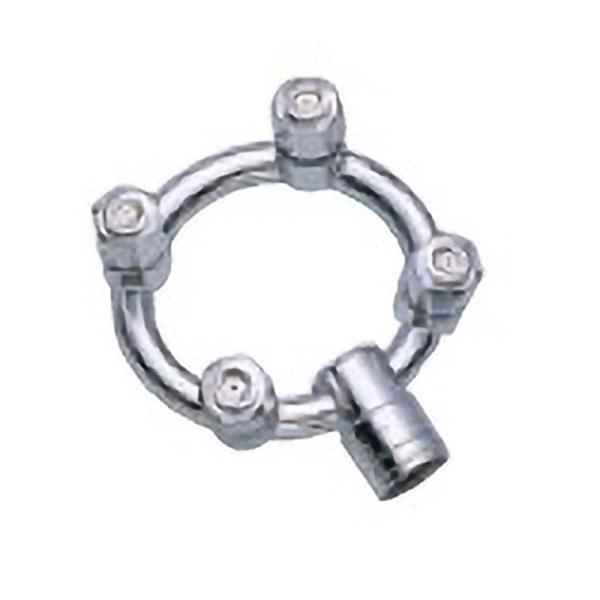 3分 環状 噴口 4頭口 G1/4 450087990 コーンタイプ ノズル 麻場 防J 代引不可