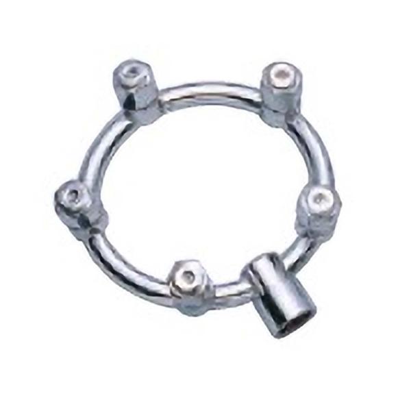 3分 環状 噴口 5頭口 大 G1/4 450088030 コーンタイプ ノズル 麻場 防J 代引不...