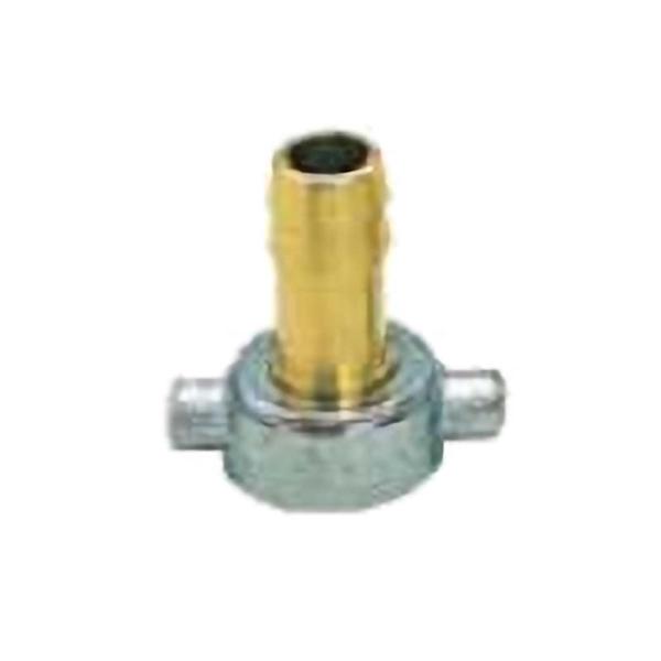 50個 吸水 継手 メネジ G1/2×13 ナットメッキ付 適応ホース径13mm 麻場 防J 代引不...