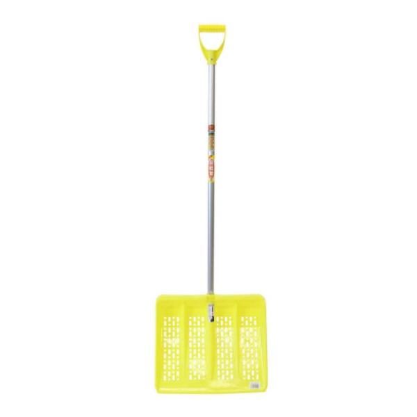 20本 金象 プラ ワイド雪かき アルミP握付 124494 グリップ付 プラスチック スコップ シ...