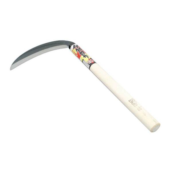 うす鎌 全鋼 180mm No.2764 伊知郎作 鎌 除草 かま 草刈り 園芸 高芝ギムネ 三冨D