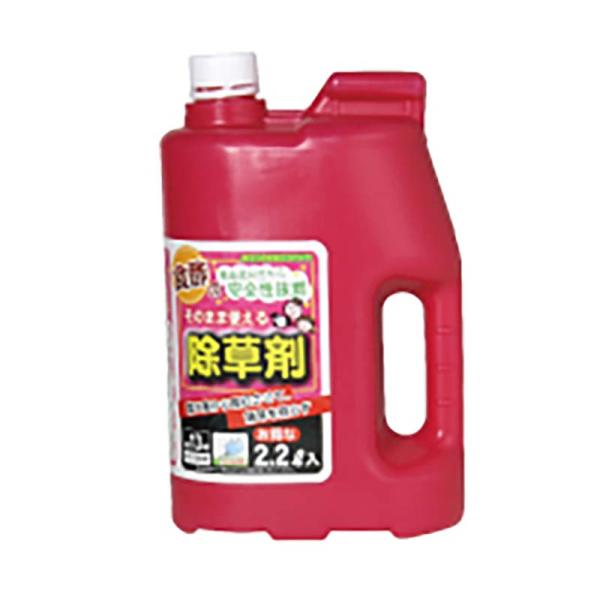 8本 そのまま使える食酢の除草剤 2.2リットル 除草剤 酢 エコ容器 雑草対策 ヨーキ産業 代引不...