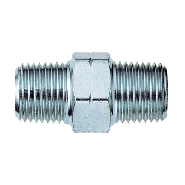 ニップル 同径 テーパめねじ用×テーパめねじ用 R1/8×R1/8 AG-N-011 エアツール 接...