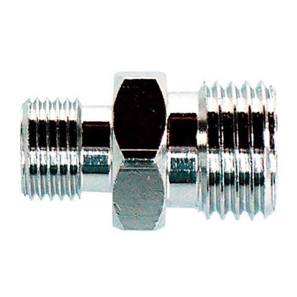 ニップル 違径 平行めねじ用×平行めねじ用 G1/8×G1/4 AG-N-312 エアツール 接続 ...