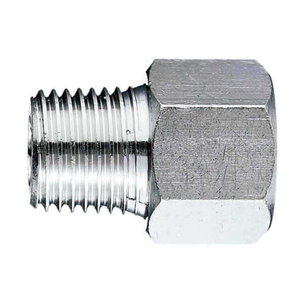 ブッシュ 同径 めねじ用×平行おねじ用 R1/4×G1/4 AG-N-922 エアツール 接続 パオ...