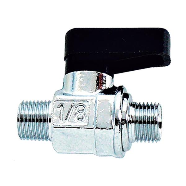 ボールコック PCレバー めねじ用×めねじ用 R1/8×G1/8 AG-C-911 エアツール パオ...