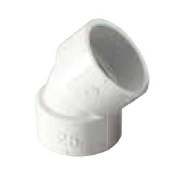 空調用 ドレン継手 DA DVタイプ 45°エルボ DA-45L20 360個 ホワイト 17544...