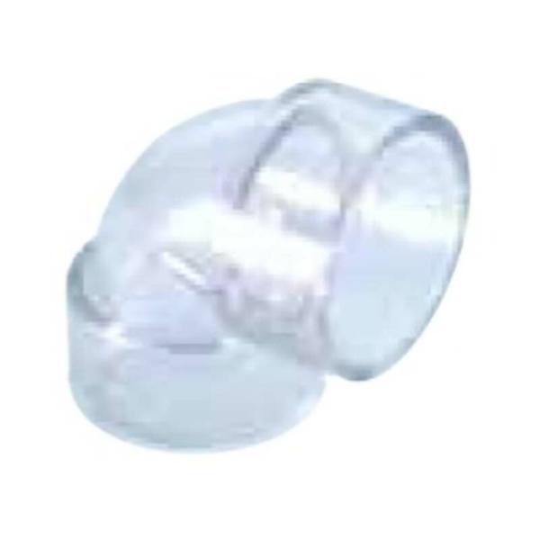 空調用 ドレン継手 DA DVタイプ 90°エルボ DA-DL20 TOUMEI 300個 透明 1...