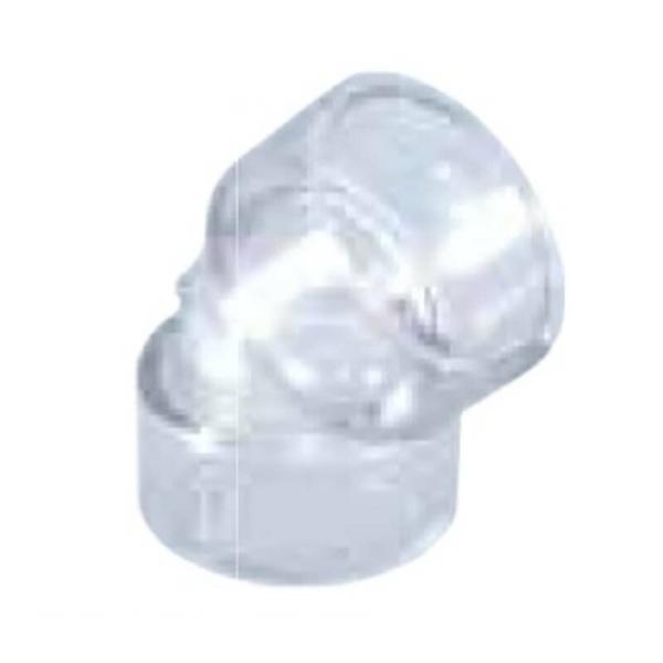 空調用 ドレン継手 DA DVタイプ 45°エルボ DA-45L25 TOUMEI 240個 透明 ...