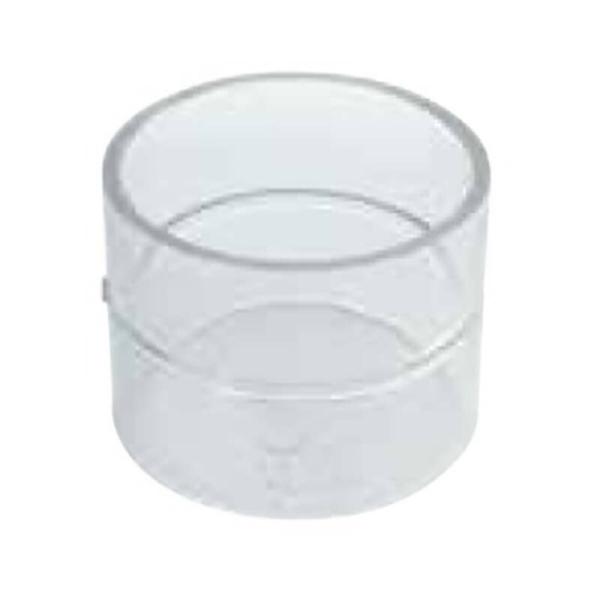 VU継手 トウメイ ソケット VU-DS-TOMEI-50 160個 147109 透明 トーエー ...