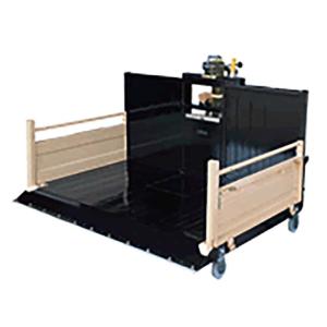 新潟発 引取限定 熊谷農機トラクタダンプ NA3R-1350 整地キャリア 幅