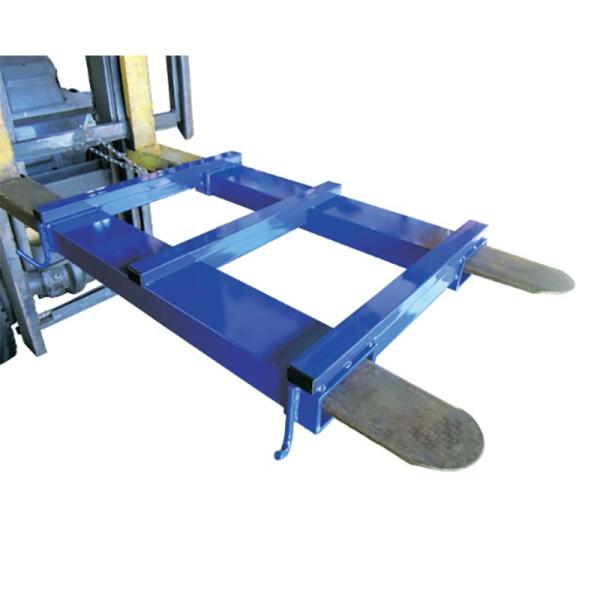 フォークハンガー FH-1250 フレコンバッグ運搬 抜け防止チェーン付 ケーエス製販 代引不可 個...