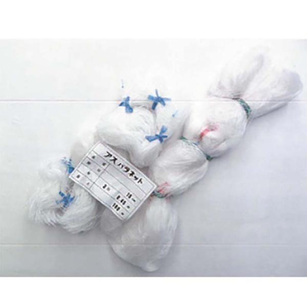 アスパラネット 一目たたみ 網目20cm 巾4目×長さ100m 白 25枚 東京戸張 支柱ネット ア...