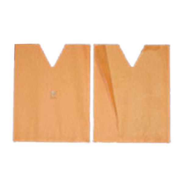 5000枚 果実袋 もも モモ Sオレンジ桃袋 一重袋 Vカット 白桃用 139×180mm 桃 柴...